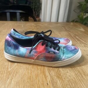 Vans Lo Cosmic Womens Size 8 Galaxy Sneakers Shoes‎ TB4R Blue Purple